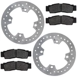 Niche Front Brake Pad Rotor For Kawasaki Teryx KRX4 1000 41080-0712. Fixed Price $62.95.