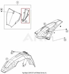 New Oem Husqvarna Brake Hose Guide 2017 Frt. Fixed Price $22.99.