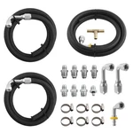 Power Steering Hose Hookup Kit W/ Fitting Universal For Brake Booster Car. Fixed Price $81.48.