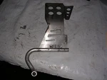 2010-2011 Polaris Rush Pro Left Side Belt Guard Brace. Fixed Price $21.60.