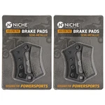 Niche Semi-metallic Brake Pad Set For Polaris Outlaw Rzr 900 2203318 2208936. Fixed Price $17.95.