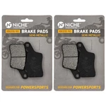 Brake Pad Set For Ski-doo Gsx 600 Summit Renegade Rear Semi-metallic 2 Pack. Fixed Price $15.95.