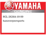 Yamaha Oem Part 8GL-2626A-10-00 Grip, Warmer. Fixed Price $106.99.