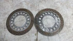 06 Yamaha Road Star Front Brake Rotors. Fixed Price $23.00.