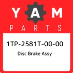 1TP-2581T-00-00 Yamaha Disc Brake Assy 1TP2581T0000, New Genuine Oem Part. Fixed Price $241.48.