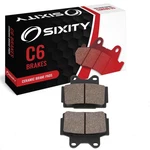 Rear Ceramic Brake Pads 1986 Yamaha SRX600 Set Full Kit Sc Complete Uv. Fixed Price $13.69.