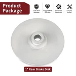 1910087 For Polaris Trail Boss 350L 2X4/4X4 1990-1993 Rear Brake Disc Rotor Assy. Fixed Price $59.99.