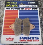 Sbs/parts Unlimited Brake Pads 758ATS 1721-0355 Front Rear Nos Arctic Cat 500. Fixed Price $14.99.