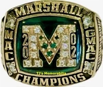 2002 Marshall Thundering Herd & Gmac Bowl Championship. Fixed Price $1500.00.