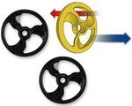 Slydog 538L & 538R Bogie Wheels, Left/right Pair, Includes 20MM Bearing (6004). Fixed Price $34.95.