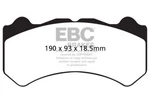 Ebc Orangestuff Front Brake Pads For Nissan Gt-r R35 3.8 T/t 570HP 2016. Fixed Price $460.73.