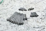 2017 Ski-doo Summit X 850 Crankcase Bolts Hardware 420941627 420941517 #4. Fixed Price $23.00.
