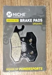Niche Brake Pad Set For Yamaha TTR230 Kawasaki KLR650 Suzuki AN400 Rear Organic. Fixed Price $9.75.