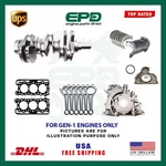 Engine Rebuild Kit 306DT + Oil Pump Gen 1 For Land Rover Range 3.0 Diesel. Fixed Price $1894.90.
