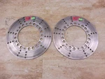 1982 Kawasaki Ltd K588' Front Brake Rotor Disc Set Pair. Fixed Price $39.75.