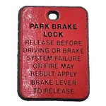 Polaris Park Brake Tag, 5431389. Fixed Price $6.99.