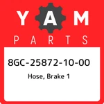 8GC-25872-10-00 Yamaha Hose, Brake 8GC258721000, New Genuine Oem Part. Fixed Price $64.69.