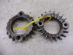 1973 Honda CB350G Super Sport H1396' Header Exhaust Manifold Clamp Flange. Fixed Price $44.50.