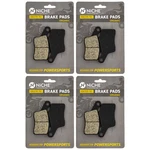 Brake Pad Set For Ski-doo Gsx 600 Summit Renegade 800R Rear Organic 4 Pack. Fixed Price $20.95.