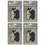 Niche Brake Pad Set For Yamaha TTR230 Kawasaki KLR650 Rear Organic 4 Pack. Fixed Price $21.95.