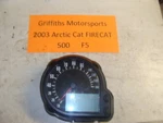 03 Arctic Firecat F5 Speedometer Gauge Mfd Display 6913-01153-00 0620-284. Fixed Price $75.00.
