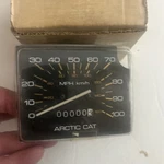 Arctic Cat 0620-015 Vintage Snowmobile Speedometer AC59. Fixed Price $57.00.