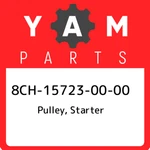 8CH-15723-00-00 Yamaha Pulley, Starter 8CH157230000, New Genuine Oem Part. Fixed Price $157.51.