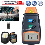 Digital Lcd Tachometer Laser Photo Non Contact Rpm Motor Speed Gauge. Fixed Price $11.99.