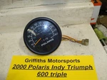 2000 Polaris Indy Triumph 600 Triple Speedometer Gauge Xlt 6104 Miles. Fixed Price $48.00.