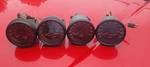1978 1979 Vintage Kawasaki Invader Snowmobile Tachometer Speedometer Gauge Lot. Fixed Price $40.00.