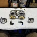 2003-2004 Polaris Pro X2 600 Flat Side Carbs Carburetors W Tps Sensor 1253509. Fixed Price $269.10.