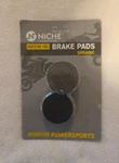 Rear Organic Brake Pad Set For Arctic Cat 0702-264 0702-254 0602-715 0602-496. Fixed Price $9.95.