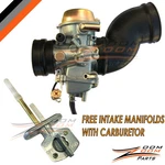 1998-2001 Yamaha Grizzly YFM600 Carburetor Intake Manifolds Fuel Petcock New. Fixed Price $149.95.