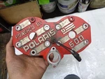 2002-2003 Polaris Edge Rmk Classic Xcsp Pro Switchback Head Cover 5631199-366. Fixed Price $7.20.