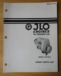 Jlo Rockwell Engine Model LR-440/2 Spare Parts List Manual JP-7712. Fixed Price $12.99.