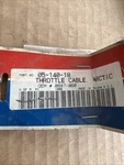 Parts Unlimited Throttle Cable 05-140-18 For Select Arctic Cat Snowmobiles. Fixed Price $30.00.
