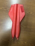 Oem Polaris Edge Chassis Snow Red Skirts Only 5433519 5433520. Fixed Price $85.00.