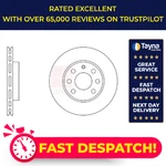 2X Brake Discs Pair Vented Fits Vauxhall Corsa 1.0 Front 00 To 06 With Abs Set. Fixed Price $44.34.