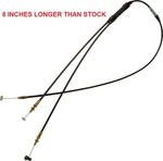 Snowmobile " Extended Throttle Cable Polaris Rmk Xc 600 700 800 2000 & Newer. Fixed Price $32.89.