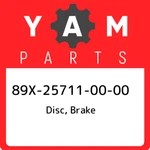 89X-25711-00-00 Yamaha Disc, Brake 89X257110000, New Genuine Oem Part. Fixed Price $191.84.