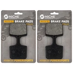 Niche Brake Pad Set For Polaris Indy 600 Rmk Switchback Rear Semi-metallic 2PACK. Fixed Price $19.60.