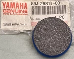 New Genuine Yamaha 89J-25811-00 Caliper Pads. Fixed Price $18.94.