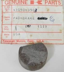 Nos Genuine 80 Kawasaki Drifter Snowmobile Brake Pad 1/2" Oem 43050-3503. Fixed Price $15.74.