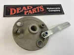 Harley Amf Aermacchi Nos Drum Brake Backing Plate W/ Anchor 21080. Fixed Price $33.30.