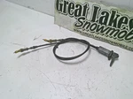 Polaris Xc 500 600 Arctic Cat Zr 580 700 Snowmobile Dual Choke Cable 31". Fixed Price $45.00.