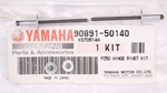 Genuine Yamaha Hinge Rivet Kit Part Number 90891-50140-00. Fixed Price $12.99.