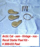 Arctic Cat Recoil Starter Pawl Kit # 3000-033 Vintage Ext '71-'73 Puma. Fixed Price $39.98.