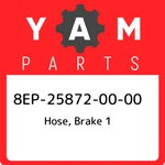 8EP-25872-00-00 Yamaha Hose, Brake 1 8EP258720000, New Genuine Oem Part. Fixed Price $158.84.
