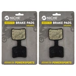 Brake Pad Set For Polaris Rmk 800 Pro 600 Assault Sks 850 Rear Organic 2 Pack. Fixed Price $18.87.