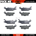 Front+rear Brake Pads For Yamaha Atv YFM7FPGDU Grizzley 700 Ducks Unlimited 2007. Fixed Price $46.26.